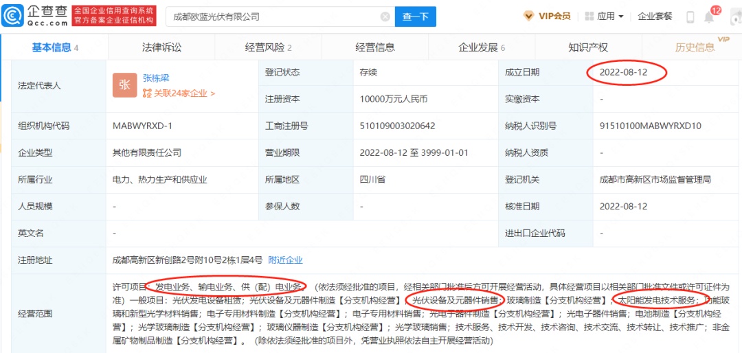 昔日四川地产“一哥”进军光伏领域? 蓝光发展回应:尚未缴款存在不确定性