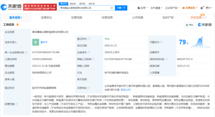 赣锋锂业等方在青岛成立新能源科技公司，布局光伏设备销售